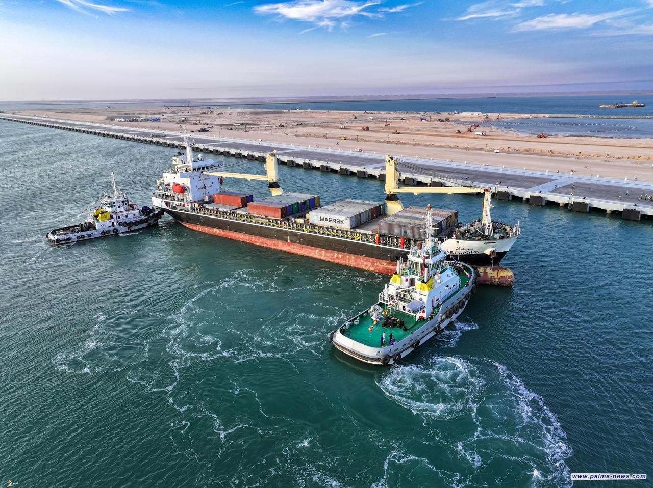 إيرادات موانئ العراق تتجاوز التريليون دينار حتى نهاية تشرين الأول 2025